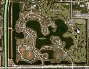 Okeeheelee Park Arial View